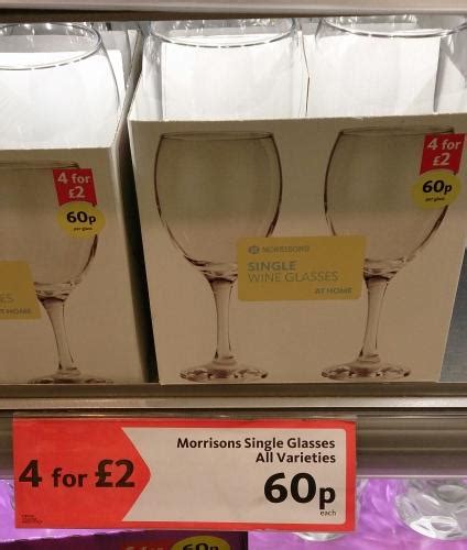 morrisons drinking glasses.